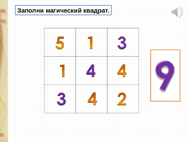 Магические квадраты проект по математике 5 класс