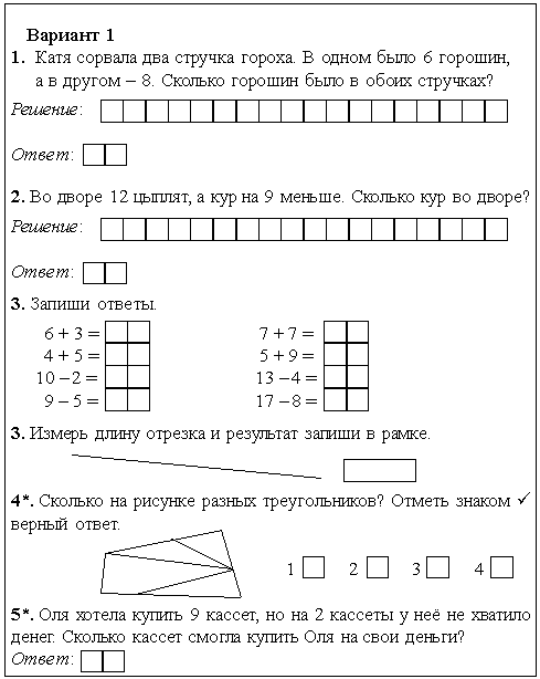 Картинки проверочная работа