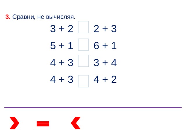 Тех карта перестановка слагаемых 1 класс