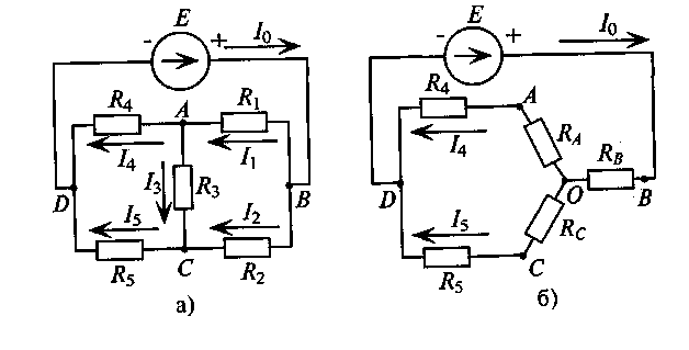 Как преобразовать схему электрической цепи Расчет сложных электрических цепей постоянного тока методом преобразования схем.