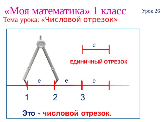 Числовой отрезок наименьший