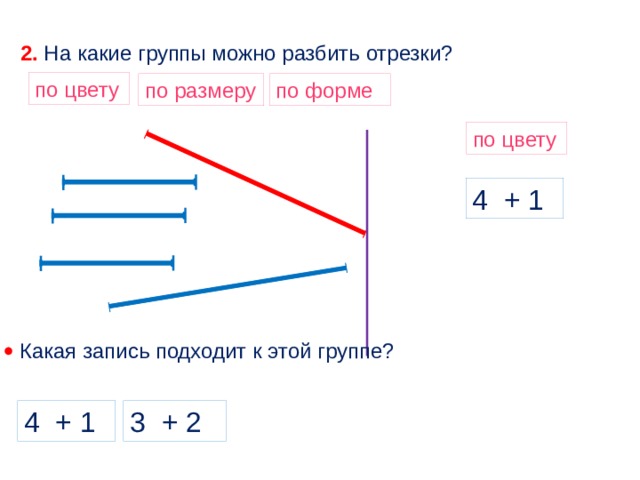 Разбей отрезки