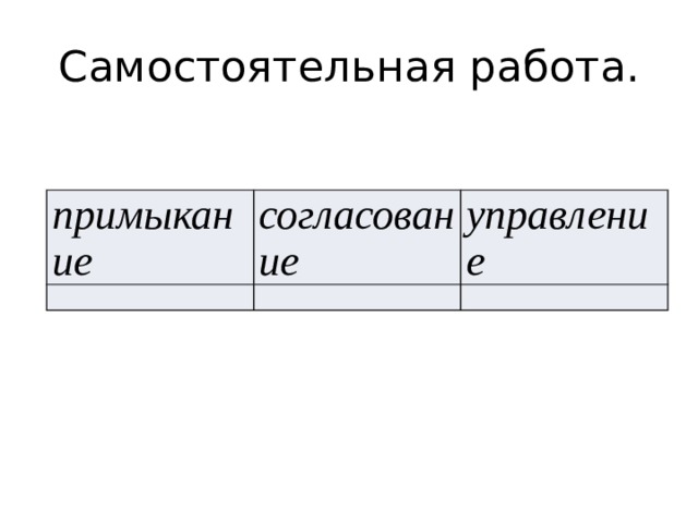 Презентация примыкание 8 класс