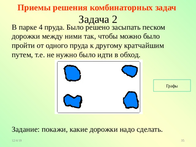 Презентация на тему решение комбинаторных задач