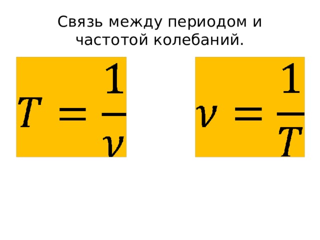 Как зависят частота и период свободных. Зависимость периода колебаний от частоты. Период колебаний зависит от частоты колебаний. Формула связи периода и частоты колебаний. Зависимость периода колебаний от свойств системы.