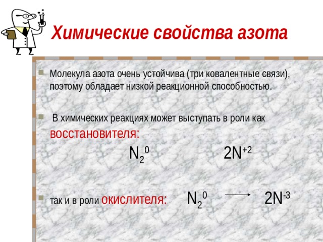 Физические и химические свойства молекул