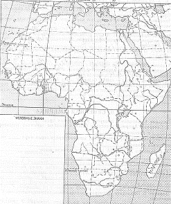 Изрезанная береговая линия африки