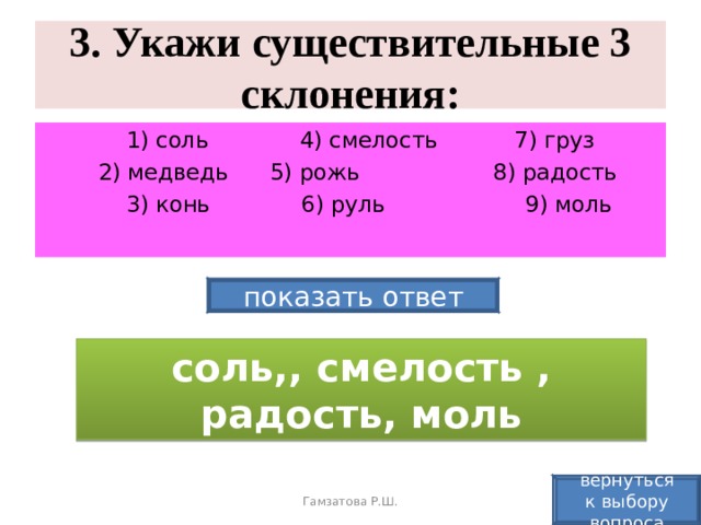 Обобщение по теме имя существительное 5 класс презентация