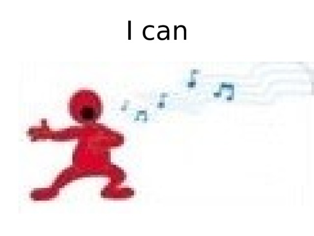 I can 