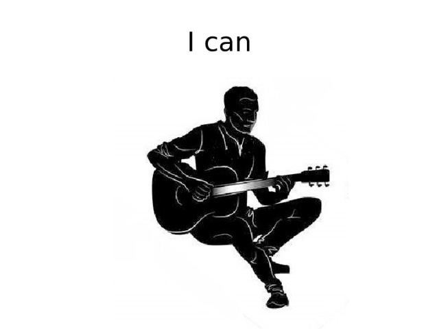 I can 