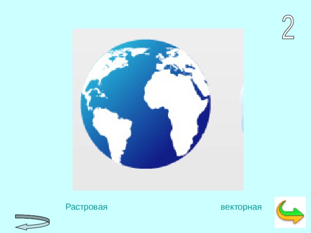    Растровая       векторная 