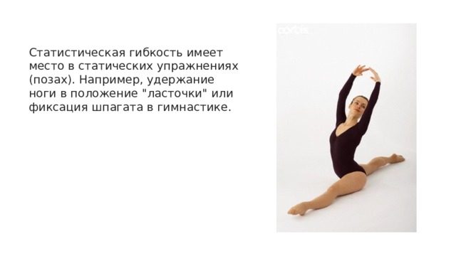 Различают гибкость. Статистические упражнения на гибкость. Статистические упражнения в гимнастике. Изометрические упражнения на гибкость. Статическая и динамическая гибкость упражнения.