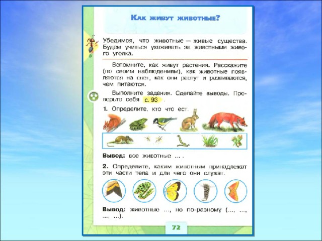 Кто живет в парке презентация 1 класс перспектива