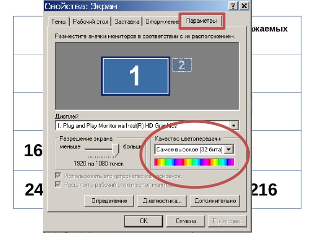 Глубина цвета изображения должна быть 1 бит как сделать