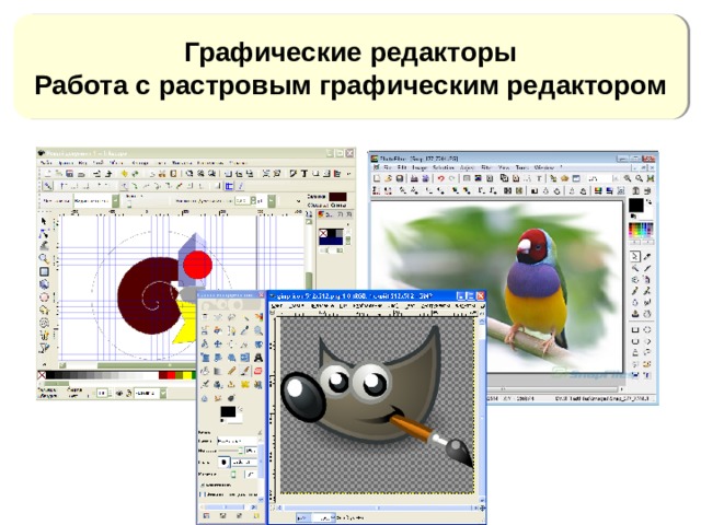 Создание изображений в растровом редакторе. «Работа с растровым графическим редактором». Назначение графического редактора. Графический редактор это в информатике. Работа с изображением в растровом редакторе.