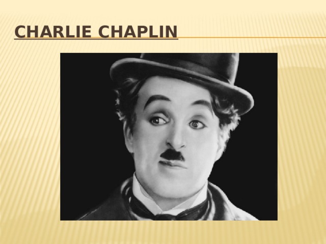 Charlie chaplin 