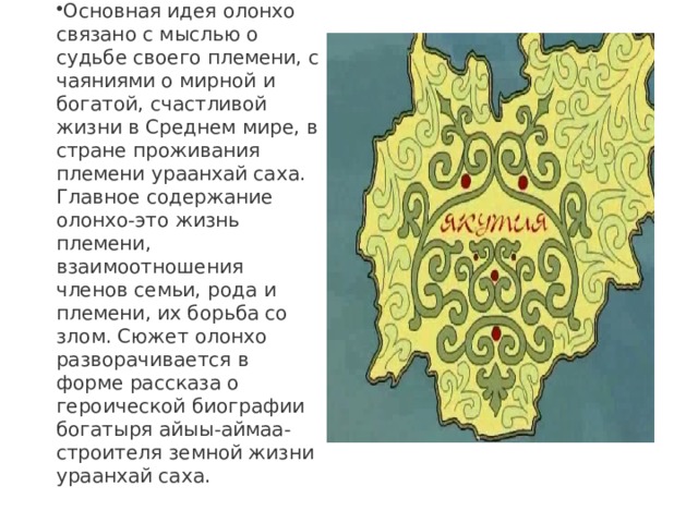 Олонхо презентация для детей