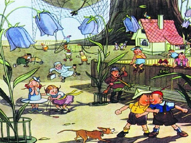 Стекляшкин из незнайки картинки