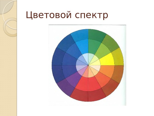 Цветовой спектр 