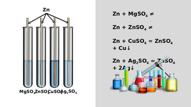 Znso4 cu no3 2