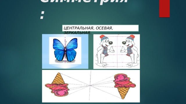 Презентация осевая и центральная симметрия 6 класс мерзляк презентация