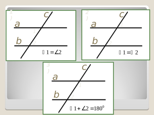 c c 1) 2) a a 1 1 b b 2 2 c 3) a 1 b 2