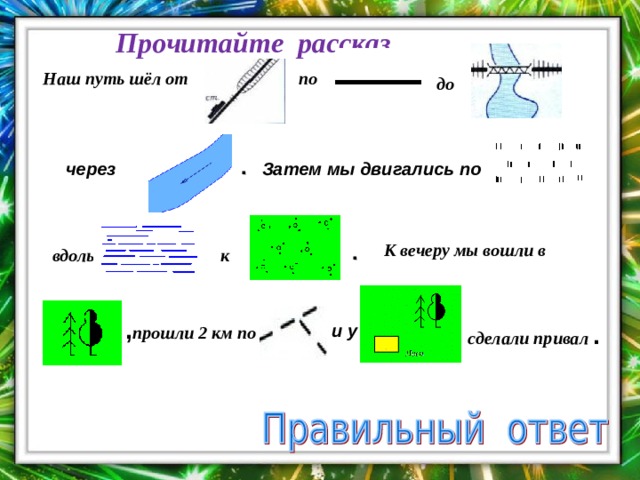 Изображение на плоскости небольшого участка земли принятыми условными знаками