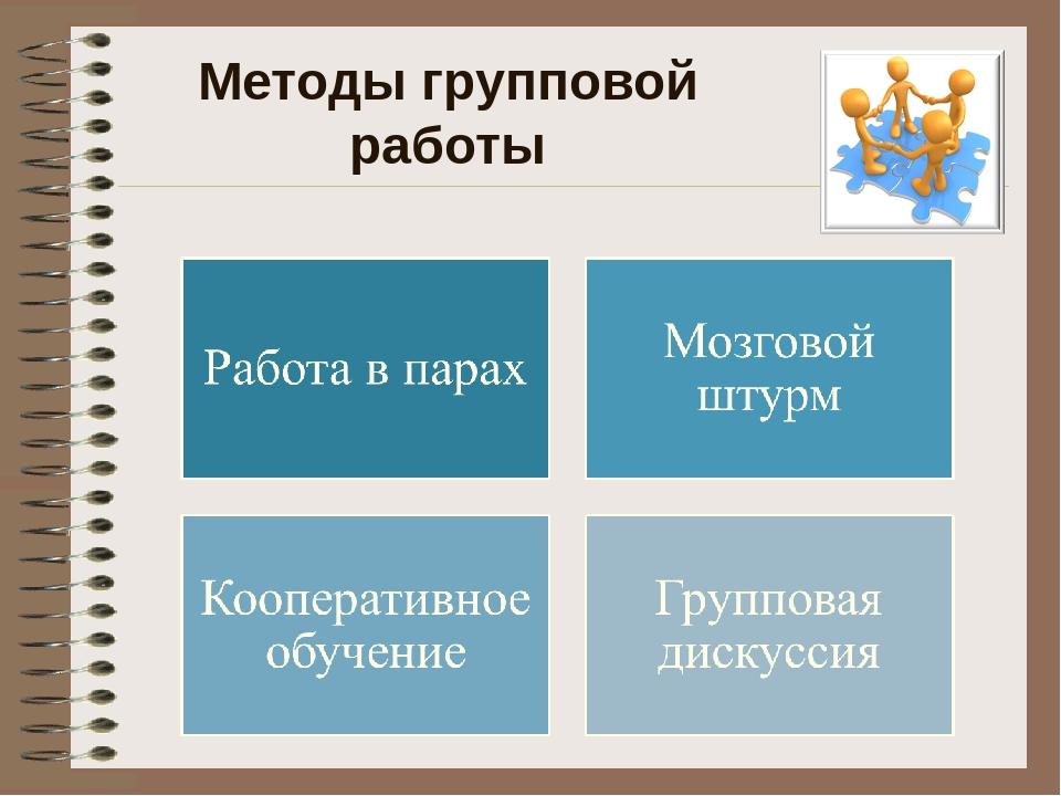 Примеры групповой работы. Методы групповой работы. Способы организации групповой работы. Методика групповой работы в начальной школе.