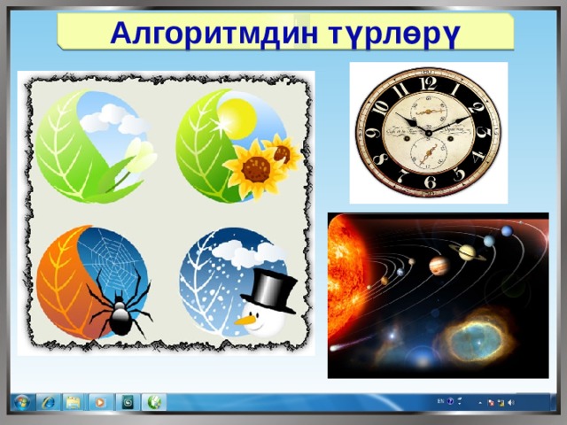 Алгоритмдин түрлөрү 