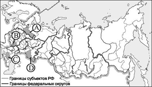 22 республики на карте россии контурная карта