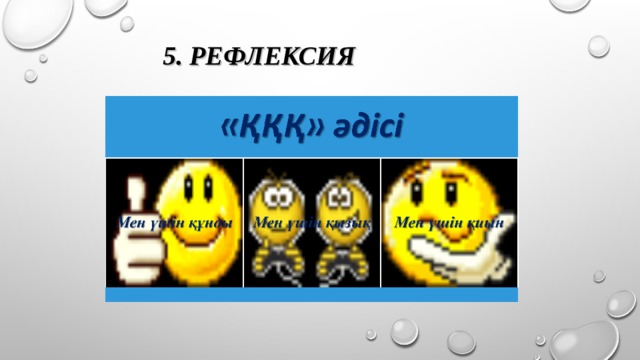 5. РЕФЛЕКСИЯ 