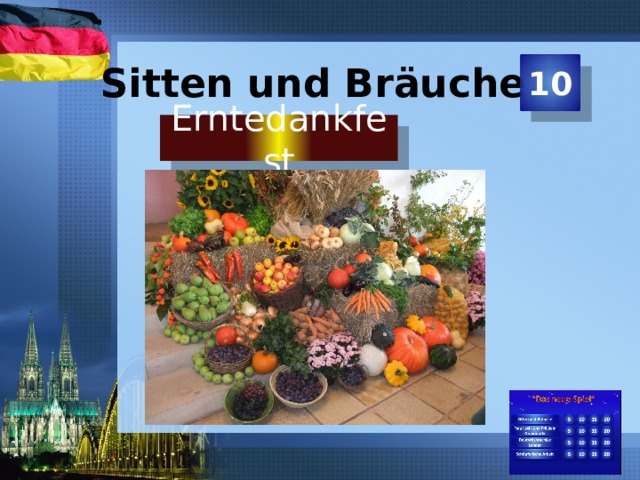 10 Sitten und Bräuche   Erntedankfest  