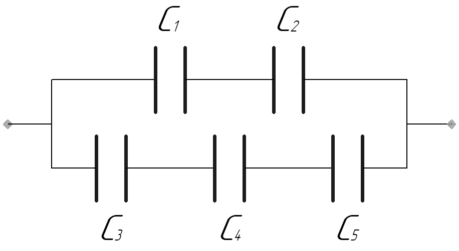 Конденсаторная батарея схема