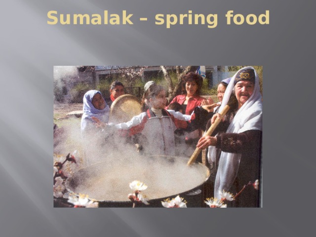 Sumalak – spring food  