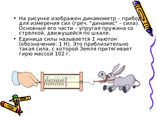 Какой динамометр изображен на рисунке