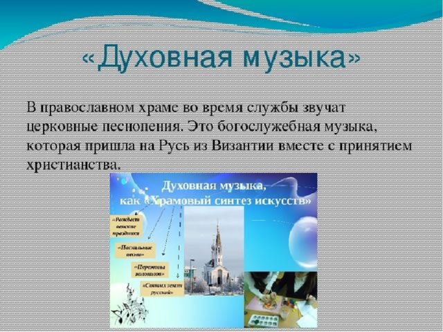 Музыка в храме 3 класс презентация