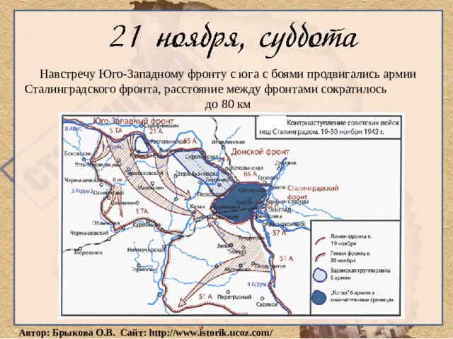 Карта юго западный фронт донской фронт сталинградский фронт