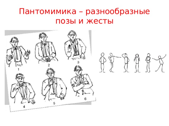 Невербальное общение пантомимика презентация