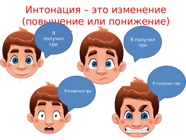 Что такое интонация презентация