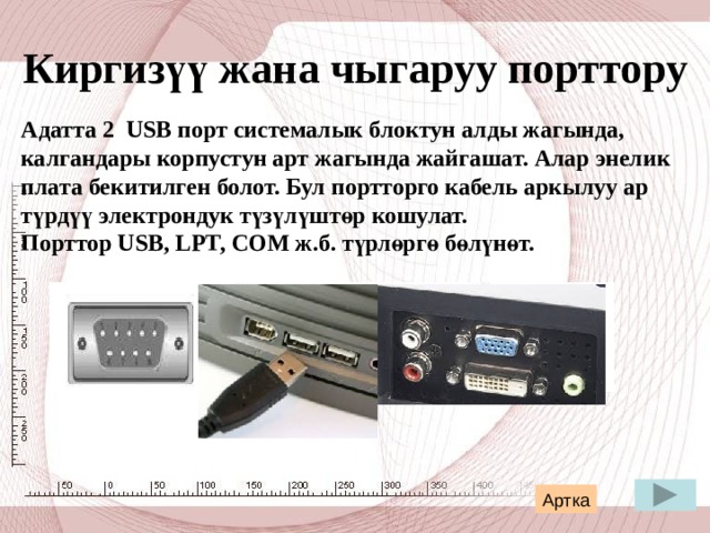 СD жана DVD дисктерин жетектөөчү түзүлүш  Маалыматтарды дисктерге жазууга жана окууга мүмкүндүк берет. Дисктер бир жолу жазылуучу (CD-R жана DVD-R) жана кайталап жазылуучу (CD-RW жана DVD-RW) болуп бөлүнүшөт. Артка 