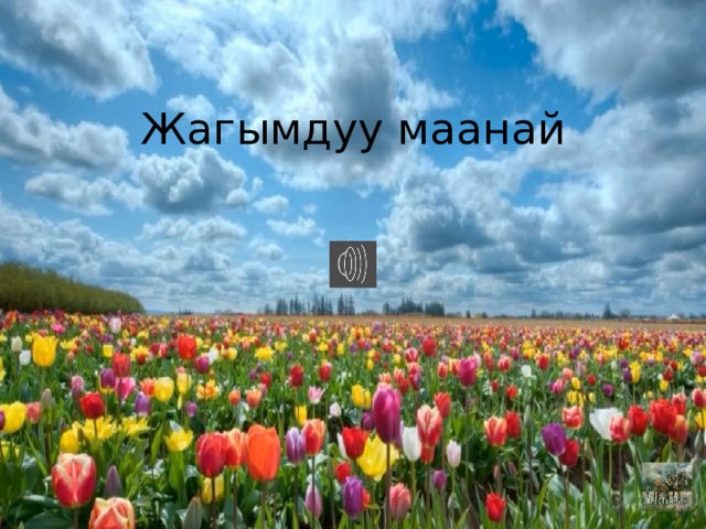 Жагымдуу маанай 