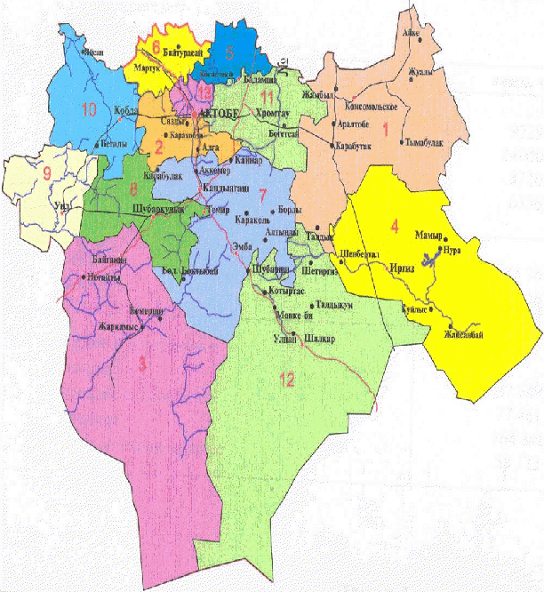 Карта актобе. Актюбинская область районы. Карта Актюбинской области. Карта Актобе область. Карта Актюбинская обл.