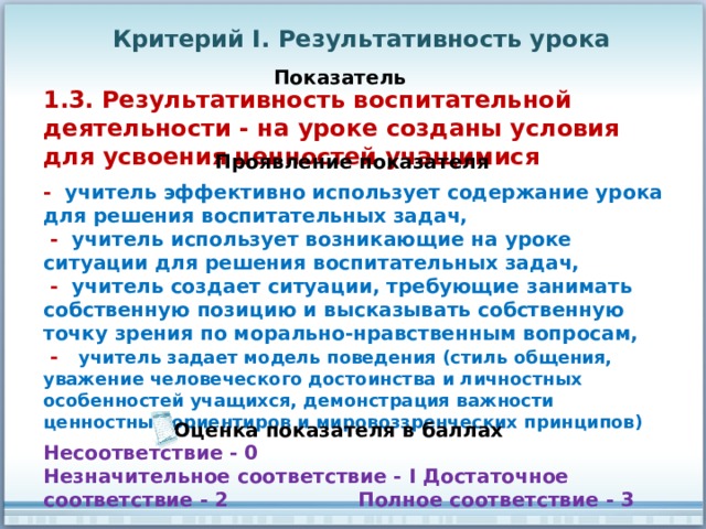 Ожидаемый образец поведения более обусловленный личностными качествами человека и ситуацией