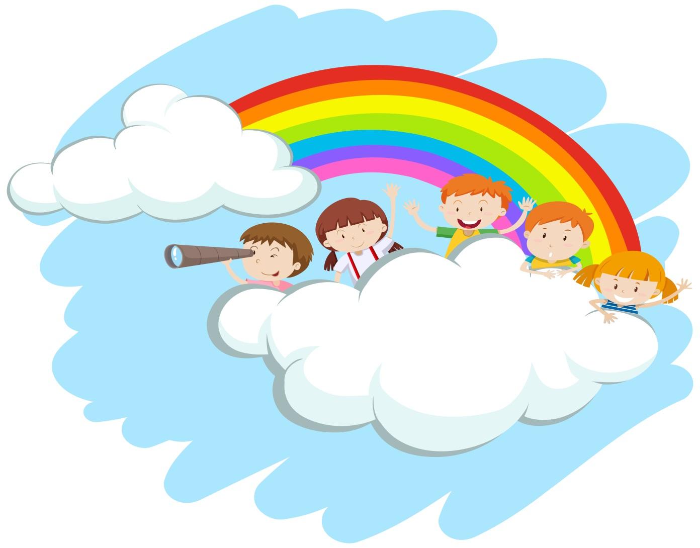 картинки радуга для детей для оформления