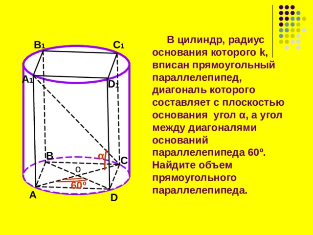 План урока объем цилиндра 11 класс
