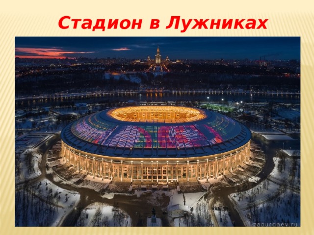 Стадион в Лужниках 