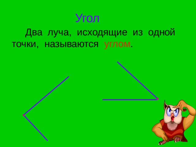 Математика 2 класс угол виды углов презентация