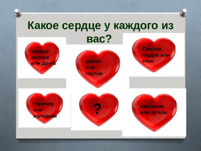 Каким должно быть сердце. Сердце какое прилагательные. Сердце какое бывает прилагательные.