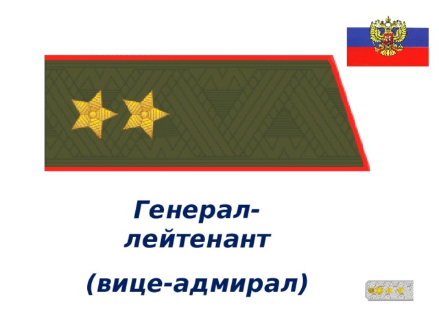 Генерал-лейтенант (вице-адмирал) 