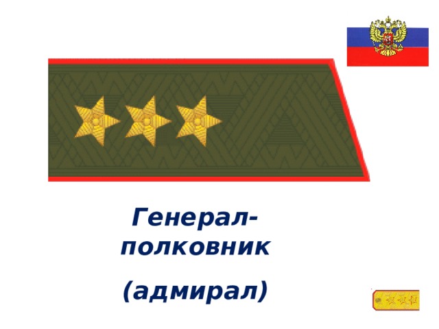 Генерал-полковник (адмирал) 